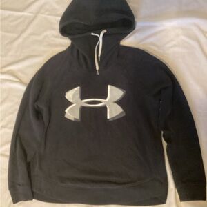 Under Armour Women M 80%Cotton  Sweatshirt Pullover Storm  Logo